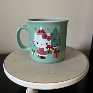 Hello Kitty Christmas Holiday 2025 Mint Green Ceramic Mug